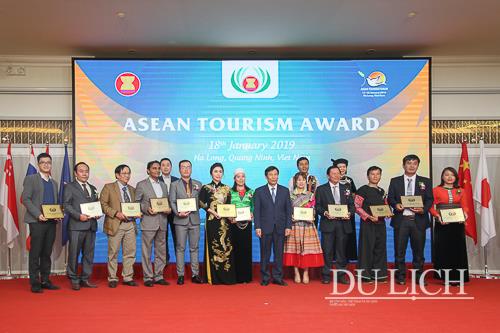 Việt Nam có 15 đơn vị nhận Giải thưởng Du lịch ASEAN năm nay
